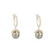 Idele high-end temperament fashion earrings female French net red imitation pearl earrings 2021 new exquisite ear buckle net red C1Y708-F183 bright gray bead earrings Idele high-end temperament fashion earrings female French net red imitation pearl earrings 2021 new exquisite ear buckle net red C1Y708-F183 bright gray bead earrings