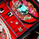 Nine-color jiucai jewelry box Pingyao push-light lacquerware Hand-made collection of gifts for Women’s Day on March 8th Push-light lacquer jewelry box Shanxi special product Yongmei with black background Nine-color jiucai jewelry box Pingyao push-light lacquerware Hand-made collection of gifts for Women’s Day on March 8th Push-light lacquer jewelry box Shanxi special product Yongmei with black background