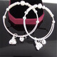 STFBOYS the same silver-plated anklet with bells, bracelets, bracelets, gifts, female Yilian Fei, frosted ball and bells STFBOYS the same silver-plated anklet with bells, bracelets, bracelets, gifts, female Yilian Fei, frosted ball and bells