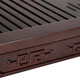 Gold inlaid jade tea tray tea tray household solid wood drawer type water storage and drainage tea table kung fu tea set 49*34*5.5cm big tea edge elegant black tea tray Gold inlaid jade tea tray tea tray household solid wood drawer type water storage and drainage tea table kung fu tea set 49*34*5.5cm big tea edge elegant black tea tray