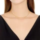 Chow Sang Sang Gold Pure Gold Wanzi Necklace Versatile Plain Chain Women's Model 09251N Priced at 40cm-2.55g including labor costs 100 yuan Chow Sang Sang Gold Pure Gold Wanzi Necklace Versatile Plain Chain Women's Model 09251N Priced at 40cm-2.55g including labor costs 100 yuan