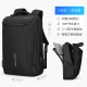 Mark RYDEN MARK RYDEN backpack men's 17.3-inch laptop bag business shoulder bag waterproof fashion trend schoolbag MR9031 elite black upgrade Mark RYDEN MARK RYDEN backpack men's 17.3-inch laptop bag business shoulder bag waterproof fashion trend schoolbag MR9031 elite black upgrade