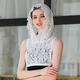 Fake collar children's summer Sweater fake hat collar hooded lace fake collar Children's summer lace all-match four seasons hooded fake collar hat personalized decorative accessories 5701 black Fake collar children's summer Sweater fake hat collar hooded lace fake collar Children's summer lace all-match four seasons hooded fake collar hat personalized decorative accessories 5701 black