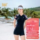 361-degree one-piece swimsuit women's boxer professional sports conservative cover belly slimming ins style swimsuit 361-degree one-piece swimsuit women's boxer professional sports conservative cover belly slimming ins style swimsuit