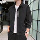 Cardilo crocodile CARTELO jacket men's jacket autumn Korean casual men's jacket youth fashion stand-up collar baseball uniform windbreaker tooling outerwear men's PC033 jacket dark blue 2XL Cardilo crocodile CARTELO jacket men's jacket autumn Korean casual men's jacket youth fashion stand-up collar baseball uniform windbreaker tooling outerwear men's PC033 jacket dark blue 2XL