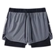 Vandilla swimming trunks men's anti-embarrassment men's beach boxer loose quick-drying swimming trunks swimsuit hot spring swimming equipment 21806 gray 4XL recommended 165-190 catties Vandilla swimming trunks men's anti-embarrassment men's beach boxer loose quick-drying swimming trunks swimsuit hot spring swimming equipment 21806 gray 4XL recommended 165-190 catties