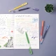 Millet giant can write colorful gel pen 5 packs 0.5mm business office student gel pen conference pen orange yellow green blue purple Millet giant can write colorful gel pen 5 packs 0.5mm business office student gel pen conference pen orange yellow green blue purple