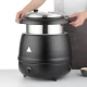 Jubo JOBO Electronic Warming Soup Pot 13L Increased Capacity Insulation Pot Insulation Furnace Pan Buffet Supplies Black Painted TBTK13 Jubo JOBO Electronic Warming Soup Pot 13L Increased Capacity Insulation Pot Insulation Furnace Pan Buffet Supplies Black Painted TBTK13