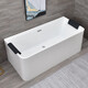 Aigino independent small apartment massage bathtub constant temperature intelligent adjustable temperature digital display Japanese adult bathtub home empty tank about 1.5 meters Aigino independent small apartment massage bathtub constant temperature intelligent adjustable temperature digital display Japanese adult bathtub home empty tank about 1.5 meters