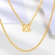 Chao Hongji carefully cares for the side chain gold necklace ladies pure gold necklace gold plain chain gold chain price calculation cost 180 yuan W necklace about 3.25g about 42cm Chao Hongji carefully cares for the side chain gold necklace ladies pure gold necklace gold plain chain gold chain price calculation cost 180 yuan W necklace about 3.25g about 42cm
