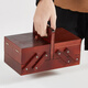 Banzhini Sewing Box Set Solid Wood Sewing Box Set Household Hand-storage Sewing Box Travel Goods Multi-purpose Travel Home Portable Sewing and Sewing Tool Set Storage Bag Banzhini Sewing Box Set Solid Wood Sewing Box Set Household Hand-storage Sewing Box Travel Goods Multi-purpose Travel Home Portable Sewing and Sewing Tool Set Storage Bag