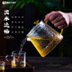 Tianxi TIANXI hammered glass teapot, tea set, tea cup, cup, teapot cup, thickened filter and elegant cup, tea kettle, high-temperature-resistant public tea maker, flower tea cup 450ml Tianxi TIANXI hammered glass teapot, tea set, tea cup, cup, teapot cup, thickened filter and elegant cup, tea kettle, high-temperature-resistant public tea maker, flower tea cup 450ml