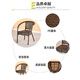 Zhiyao Outdoor Furniture Wicker Chair Three-piece Balcony Table and Chair Household Wicker Chair Modern Simple Outdoor Table and Chair Combination Outdoor Stool Garden Table and Chair Leisure Wicker Coffee Table Upgrade Thickening Teng Chair 80 Round Table 1 Table 4 Chair Cushion Pillow Zhiyao Outdoor Furniture Wicker Chair Three-piece Balcony Table and Chair Household Wicker Chair Modern Simple Outdoor Table and Chair Combination Outdoor Stool Garden Table and Chair Leisure Wicker Coffee Table Upgrade Thickening Teng Chair 80 Round Table 1 Table 4 Chair Cushion Pillow