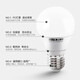 Ruth NVCLED bulb bulb 7 watts E27 big screw light energy saving lamp white light 6500K Ruth NVCLED bulb bulb 7 watts E27 big screw light energy saving lamp white light 6500K