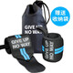 Fitness wristband male bench press wrist weightlifting compression strength training sprain wound type sports protective gear bowl bandage female professional fitness wristband black blue 2 packs free storage bag 58CM pair, free storage bag Fitness wristband male bench press wrist weightlifting compression strength training sprain wound type sports protective gear bowl bandage female professional fitness wristband black blue 2 packs free storage bag 58CM pair, free storage bag