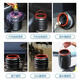 Yuzheng car folding trash can car wash bucket car supplies city function small pieces multifunctional household car folding bucket car portable plastic bucket 4L thick Yuzheng car folding trash can car wash bucket car supplies city function small pieces multifunctional household car folding bucket car portable plastic bucket 4L thick