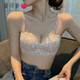 Man Kejiao Underwear Women's Small Chest Gathering Adjustable Bra Girl Japanese Nipple Nipple Top Support No Steel Ring Bra Set Black Set 34/75AB Through Cup Thickness About 2.5CM Man Kejiao Underwear Women's Small Chest Gathering Adjustable Bra Girl Japanese Nipple Nipple Top Support No Steel Ring Bra Set Black Set 34/75AB Through Cup Thickness About 2.5CM
