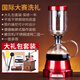 Electric siphon coffee pot household touch screen glass siphon pot manual grinder coffee machine set Danlan package eight Electric siphon coffee pot household touch screen glass siphon pot manual grinder coffee machine set Danlan package eight