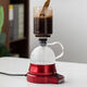 Electric siphon coffee pot household touch screen glass siphon pot manual grinder coffee machine set Danlan package eight Electric siphon coffee pot household touch screen glass siphon pot manual grinder coffee machine set Danlan package eight