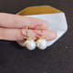 Edale earrings Korean temperament net red high-quality bow imitation pearl earrings girl earrings 2021 new trendy bow rhinestone earrings A1X702-A163 Edale earrings Korean temperament net red high-quality bow imitation pearl earrings girl earrings 2021 new trendy bow rhinestone earrings A1X702-A163