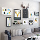 Kayue restaurant living room decoration calligraphy and painting wall wall pendant modern minimalist net red room layout hanging wall decoration wall decoration black and white - floating light Kayue restaurant living room decoration calligraphy and painting wall wall pendant modern minimalist net red room layout hanging wall decoration wall decoration black and white - floating light