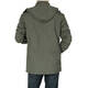 Hengyuanxiang factory thin jacket loose jacket tooling mid-length outdoor windbreaker large size men's business casual jacket jacket army green plus velvet 086 plus velvet 5XL about 195-210 catties Hengyuanxiang factory thin jacket loose jacket tooling mid-length outdoor windbreaker large size men's business casual jacket jacket army green plus velvet 086 plus velvet 5XL about 195-210 catties