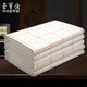 Rongbaozhai rice paper rice paper grid practice paper four treasures for beginners student brush ink calligraphy half-baked 7.5cm*32 grid 100 sheets/knife Rongbaozhai rice paper rice paper grid practice paper four treasures for beginners student brush ink calligraphy half-baked 7.5cm*32 grid 100 sheets/knife