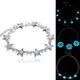 ins Luminous Bracelet Star Love Flower Luminous Couple Bracelet Girlfriend Fluorescent Stone Anklet Gift Student Girl Love Pink Jewelry Box ins Luminous Bracelet Star Love Flower Luminous Couple Bracelet Girlfriend Fluorescent Stone Anklet Gift Student Girl Love Pink Jewelry Box