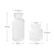 Sweet spot small vase glass transparent hydroponic plant fake artificial flower mini vase floral ins style Japanese decorative ornaments 2 packs Sweet spot small vase glass transparent hydroponic plant fake artificial flower mini vase floral ins style Japanese decorative ornaments 2 packs
