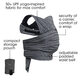 Boppy baby strap adjustable comfort 2 tight check smear Boppy baby strap adjustable comfort 2 tight check smear