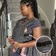 Boppy baby strap adjustable comfort 2 tight check smear Boppy baby strap adjustable comfort 2 tight check smear