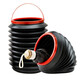 Yuzheng car folding trash can car wash bucket car supplies city function small pieces multifunctional household car folding bucket car portable plastic bucket 4L thick Yuzheng car folding trash can car wash bucket car supplies city function small pieces multifunctional household car folding bucket car portable plastic bucket 4L thick