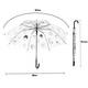 MINISOEVA series graffiti long handle umbrella 8-bone single umbrella automatic rain umbrella pattern mixed hair MINISOEVA series graffiti long handle umbrella 8-bone single umbrella automatic rain umbrella pattern mixed hair
