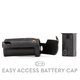 Megagear MG1283 Leica TL2 TL Ever Ready Leather Camera Half Case and Strap with Battery Access Black Megagear MG1283 Leica TL2 TL Ever Ready Leather Camera Half Case and Strap with Battery Access Black