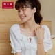 Chow Tai Fook Huayue Jiaqi series Internet celebrity small peach blossom gold pendant pure gold transshipment bead work fee 98 priced at about 2.15g F217845 Chow Tai Fook Huayue Jiaqi series Internet celebrity small peach blossom gold pendant pure gold transshipment bead work fee 98 priced at about 2.15g F217845