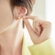 QIMEILA Jewelry Accessories Freshwater Pearl Earrings Korean Retro French Elegant Temperament High-end Stud Earrings Trendy Christmas Gifts QIMEILA Jewelry Accessories Freshwater Pearl Earrings Korean Retro French Elegant Temperament High-end Stud Earrings Trendy Christmas Gifts
