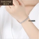 Dailuoqi light luxury brand silver bracelet women's diamond bracelet bracelet 18 gold bull head bracelet 20 points 30 points 50 points Moissanite diamond jewelry birthday gift for girlfriend to wife DE/very white LC/mirror flawless gold 15cm 20 points Dailuoqi light luxury brand silver bracelet women's diamond bracelet bracelet 18 gold bull head bracelet 20 points 30 points 50 points Moissanite diamond jewelry birthday gift for girlfriend to wife DE/very white LC/mirror flawless gold 15cm 20 points