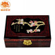 Nine-color jiucai jewelry box Pingyao push-light lacquerware Hand-made collection of gifts for Women’s Day on March 8th Push-light lacquer jewelry box Shanxi special product Yongmei with black background Nine-color jiucai jewelry box Pingyao push-light lacquerware Hand-made collection of gifts for Women’s Day on March 8th Push-light lacquer jewelry box Shanxi special product Yongmei with black background