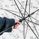 MINISOEVA series graffiti long handle umbrella 8-bone single umbrella automatic rain umbrella pattern mixed hair MINISOEVA series graffiti long handle umbrella 8-bone single umbrella automatic rain umbrella pattern mixed hair