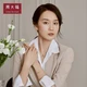 Zhou Dafu Spike Ping An Ripple Wheat Spike Open Ring Double-layer Gold Ring Pure Gold Women's Ring Work Fee 108 Valuation F221324 About 3.25g Zhou Dafu Spike Ping An Ripple Wheat Spike Open Ring Double-layer Gold Ring Pure Gold Women's Ring Work Fee 108 Valuation F221324 About 3.25g