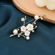 Antique plant brooch three-piece set gift box corsage ladies temperament luxury pearl brooch suit suit coat scarf coat scarf sweater buckle simple fashion jewelry pin with accessories T590 brooch three-piece set Antique plant brooch three-piece set gift box corsage ladies temperament luxury pearl brooch suit suit coat scarf coat scarf sweater buckle simple fashion jewelry pin with accessories T590 brooch three-piece set