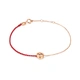 Laishen Psychic Jewelry 18K Gold Diamond Bracelet Female Red Rope Bracelet Bracelet Garden Party Series Bubble Red Rope 18K Gold Bracelet Laishen Psychic Jewelry 18K Gold Diamond Bracelet Female Red Rope Bracelet Bracelet Garden Party Series Bubble Red Rope 18K Gold Bracelet
