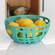 What people eat fruit basket hollow plastic drain basket home living room coffee table fruit plate kitchen creative vegetable washing basket restaurant fruit basket blue, green, yellow, orange 4 colors each 1 1 What people eat fruit basket hollow plastic drain basket home living room coffee table fruit plate kitchen creative vegetable washing basket restaurant fruit basket blue, green, yellow, orange 4 colors each 1 1