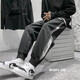 Yaoqu YAO QU casual pants men's spring and autumn loose-fitting harem pants tide brand wild high street port style ins boys sports pants gray XL Yaoqu YAO QU casual pants men's spring and autumn loose-fitting harem pants tide brand wild high street port style ins boys sports pants gray XL