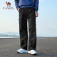 Camel (CAMEL) casual outdoor hiking pants for men water-resistant straight work pants J14CA6L6645 Phantom Black XXXL Camel (CAMEL) casual outdoor hiking pants for men water-resistant straight work pants J14CA6L6645 Phantom Black XXXL