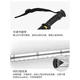 Gordon alpenstock cane elderly children mountaineering stick outdoor mountaineering climbing rock climbing hiking walking equipment telescopic crutches three-section aluminum alloy ultra-light white Gordon alpenstock cane elderly children mountaineering stick outdoor mountaineering climbing rock climbing hiking walking equipment telescopic crutches three-section aluminum alloy ultra-light white