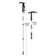Gordon alpenstock cane elderly children mountaineering stick outdoor mountaineering climbing rock climbing hiking walking equipment telescopic crutches three-section aluminum alloy ultra-light white Gordon alpenstock cane elderly children mountaineering stick outdoor mountaineering climbing rock climbing hiking walking equipment telescopic crutches three-section aluminum alloy ultra-light white