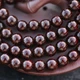 Zichen sandalwood <collection level> authentic Indian small leaf red sandalwood bracelet 108 pieces high-density smooth grain sandalwood red sandalwood old material sandalwood Wenwan Buddha beads rosary <collection level> small leaf red sandalwood bracelet 108 pieces 0.6CM for ladies Zichen sandalwood <collection level> authentic Indian small leaf red sandalwood bracelet 108 pieces high-density smooth grain sandalwood red sandalwood old material sandalwood Wenwan Buddha beads rosary <collection level> small leaf red sandalwood bracelet 108 pieces 0.6CM for ladies