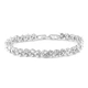 Xi makeup exquisite light luxury Roman crystal bracelet simple diamond full diamond bracelet fashion ladies temperament bracelet jewelry LX 1 piece silver Xi makeup exquisite light luxury Roman crystal bracelet simple diamond full diamond bracelet fashion ladies temperament bracelet jewelry LX 1 piece silver