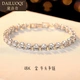 Dailuoqi light luxury brand silver bracelet women's diamond bracelet bracelet 18 gold bull head bracelet 20 points 30 points 50 points Moissanite diamond jewelry birthday gift for girlfriend to wife DE/very white LC/mirror flawless gold 15cm 20 points Dailuoqi light luxury brand silver bracelet women's diamond bracelet bracelet 18 gold bull head bracelet 20 points 30 points 50 points Moissanite diamond jewelry birthday gift for girlfriend to wife DE/very white LC/mirror flawless gold 15cm 20 points